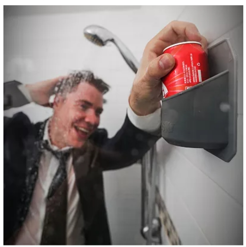 Sudski shower beer holder